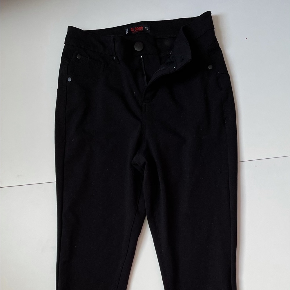 teen black jeggings